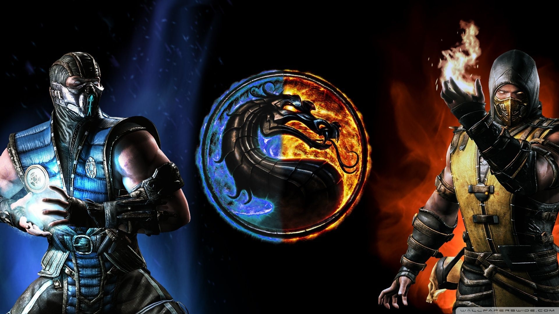 1920x1080 Mortal Kombat Scorpion Vs Sub Zero Wallpaper Free Mortal, Desktop