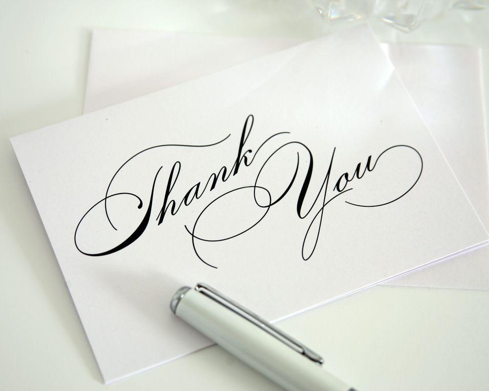 1000x800 Thank You Weeding Card, Desktop