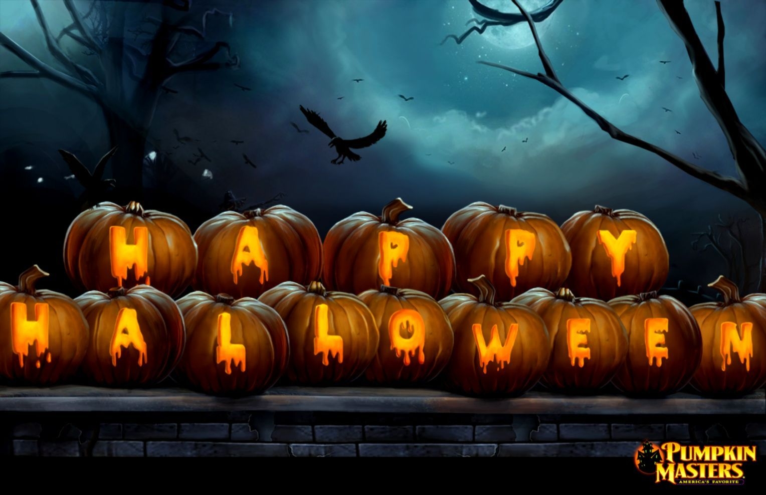 1530x990 Halloween Pumpkin Background Wallpaper, Desktop