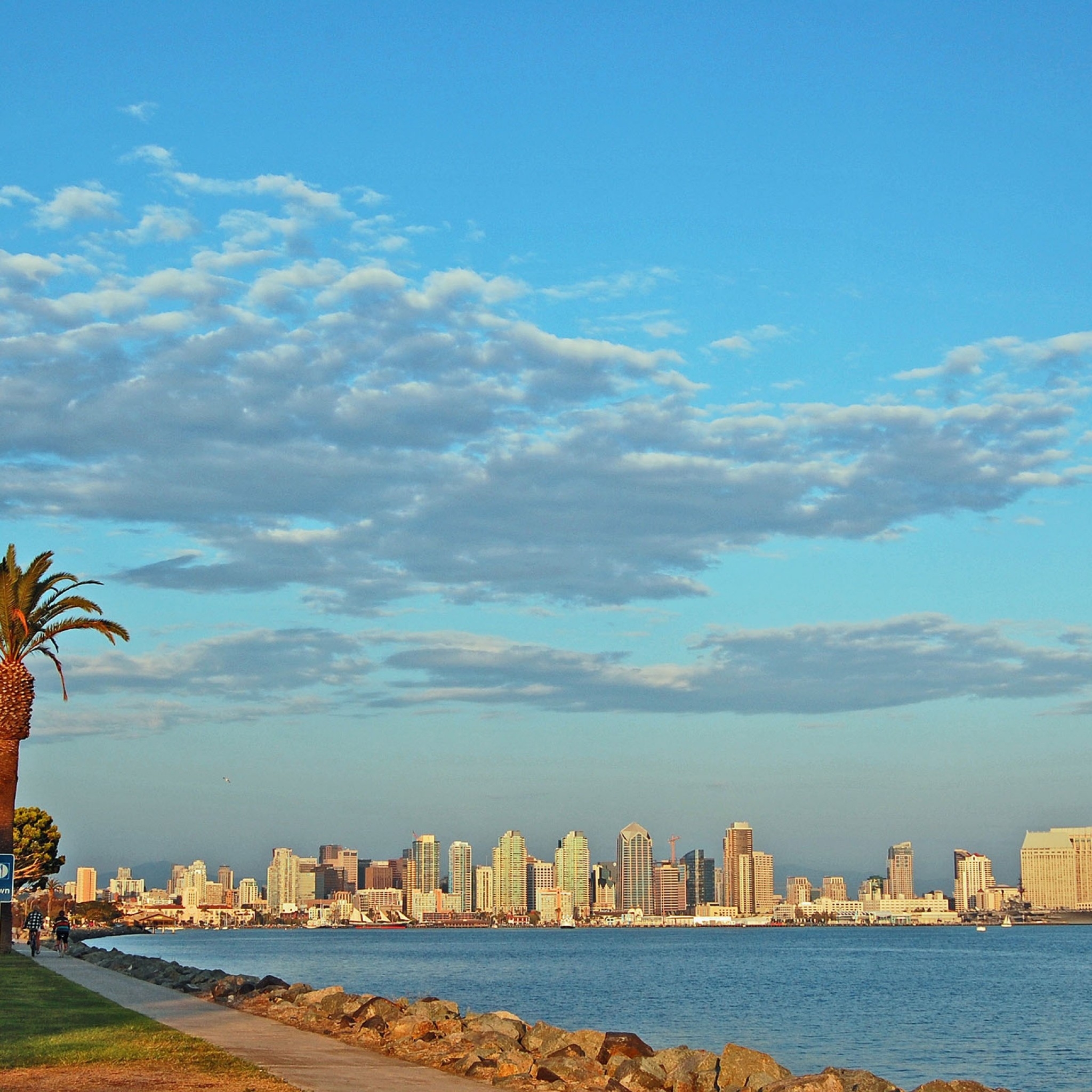 2050x2050 San Diego Beach Picture Wallpaper, Phone