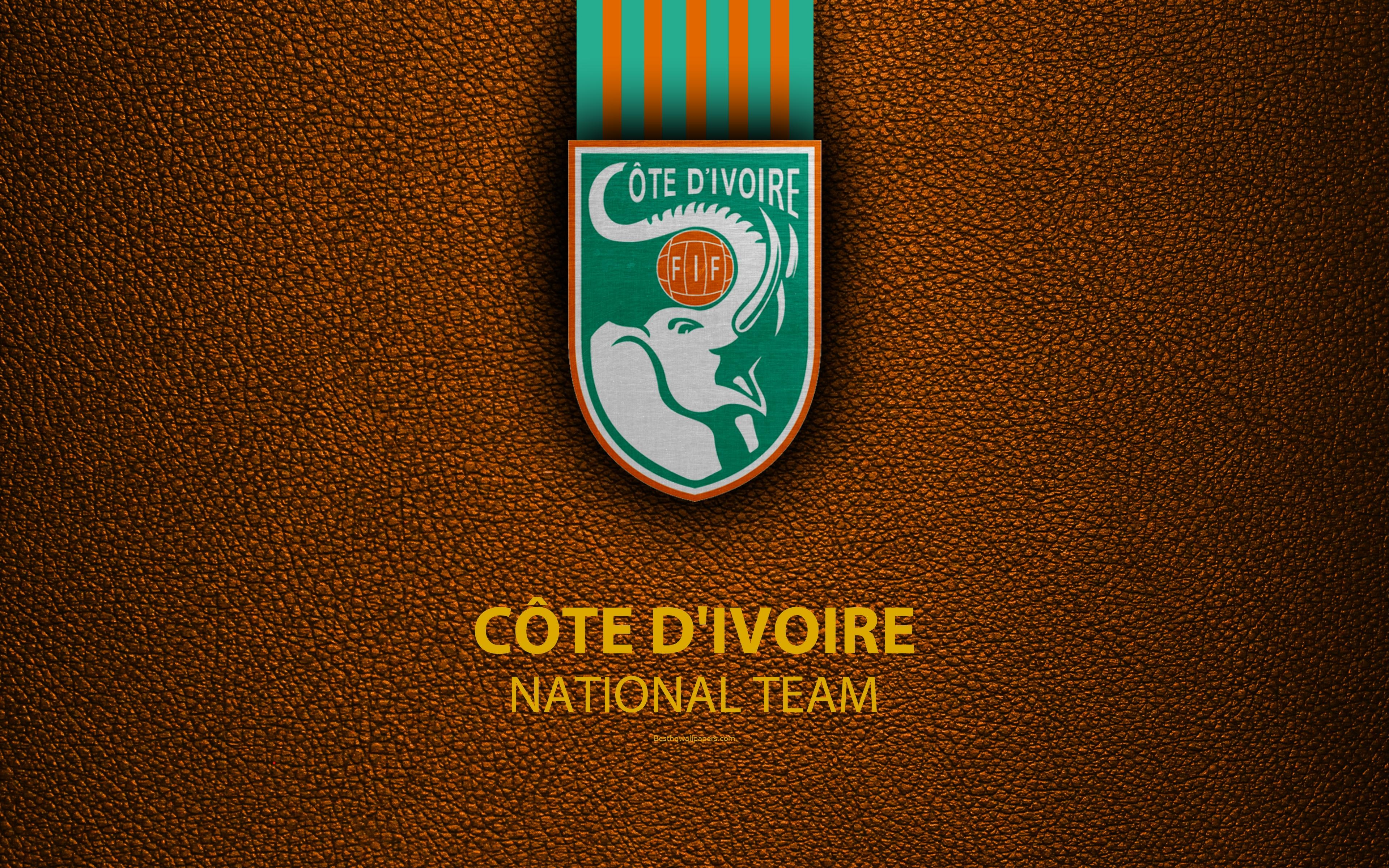 3840x2400 Download wallpaper Ivory Coast national football team, Desktop