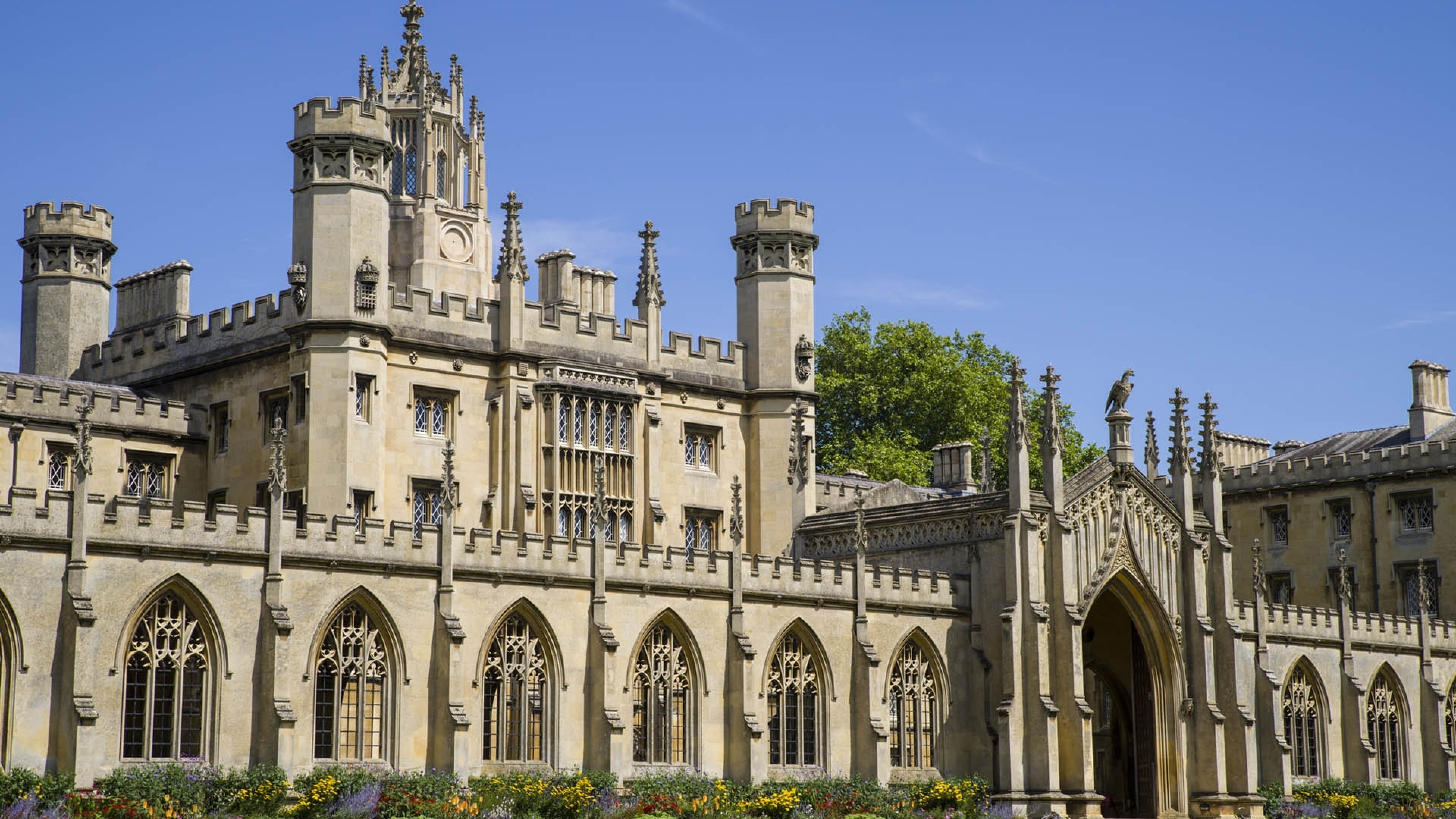 3840x2160 Download  Cambridge University, Old Architecture Wallpaper, Desktop