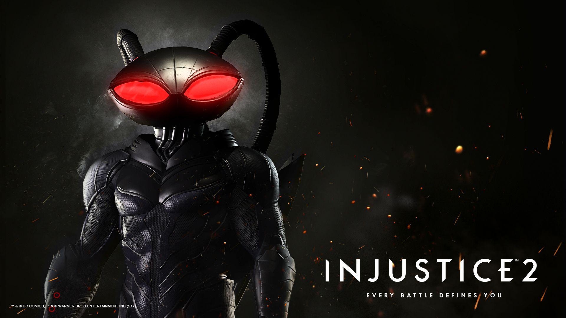 1920x1080 Black Manta. Wallpaper from Injustice 2, Desktop