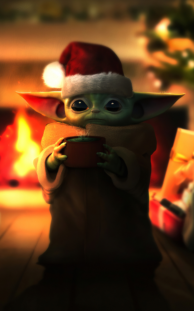 800x1280 Baby Yoda Christmas Nexus Samsung Galaxy Tab Note Android Tablets HD 4k Wallpaper, Image, Background, Photo and Picture, Phone