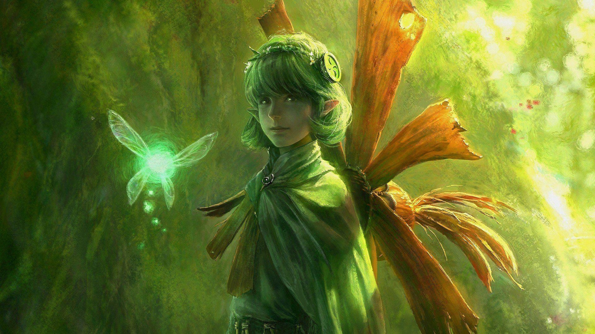 1920x1080 Saria Legend Of Zelda Ocarina Time Wallpaper 886664, Desktop