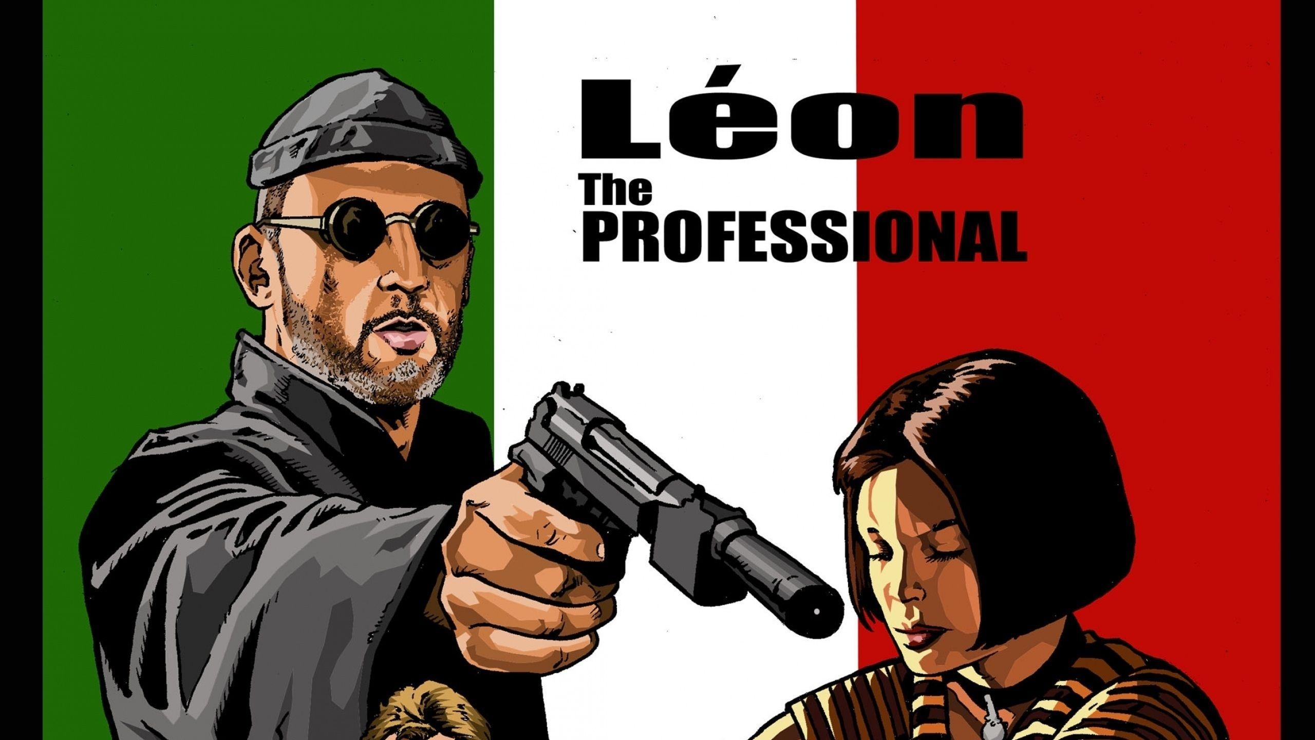 2560x1440 The Professional, Jean Reno, Leon Movie, Natalie Portman, Desktop