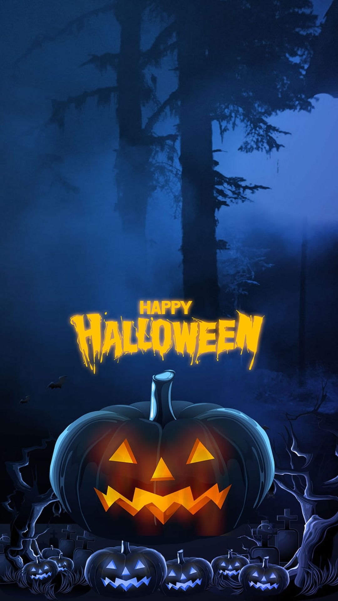 1080x1920 Happy Halloween 2021 Wallpaper Halloween Background Download, Phone