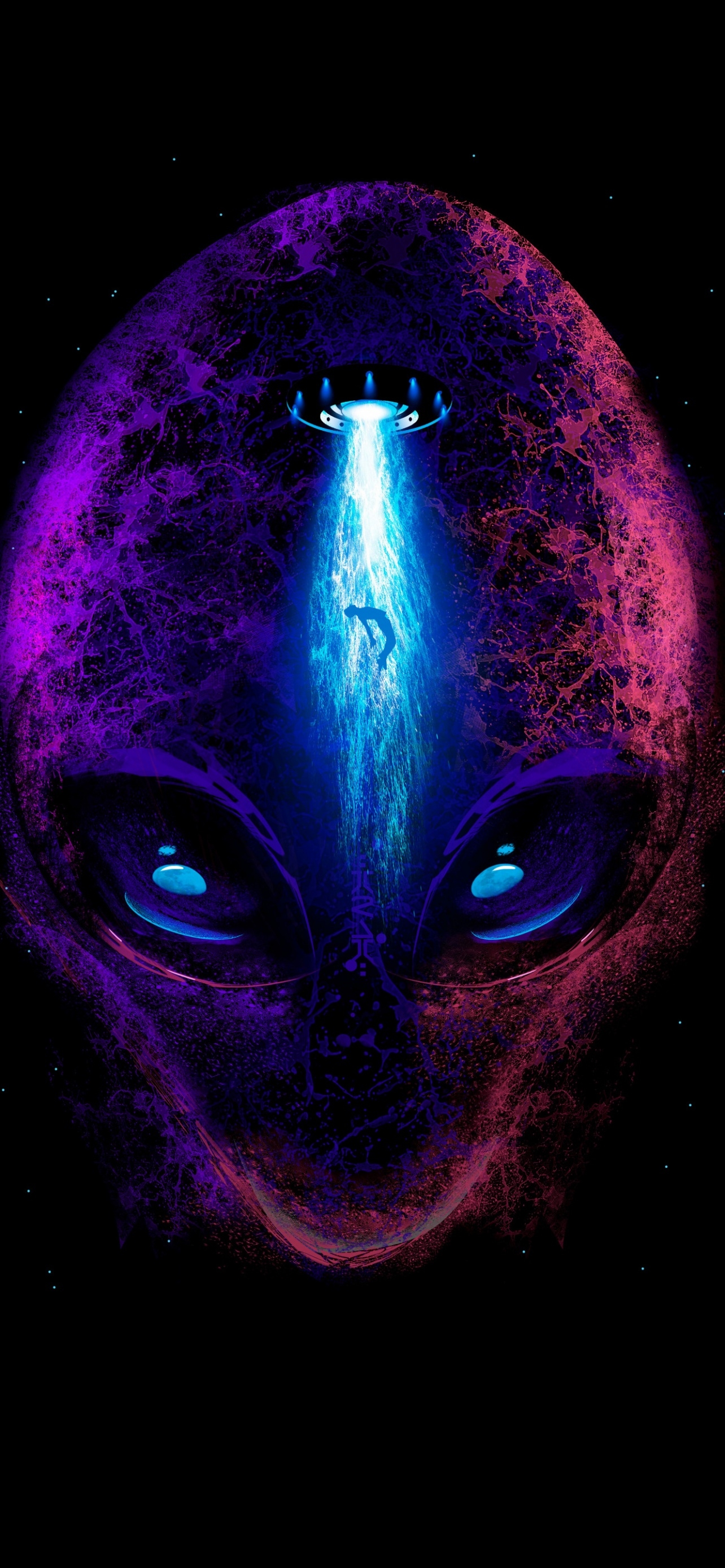 1290x2780 Alien Wallpaper 4K, Extraterrestrial, Fantasy, AMOLED, Phone