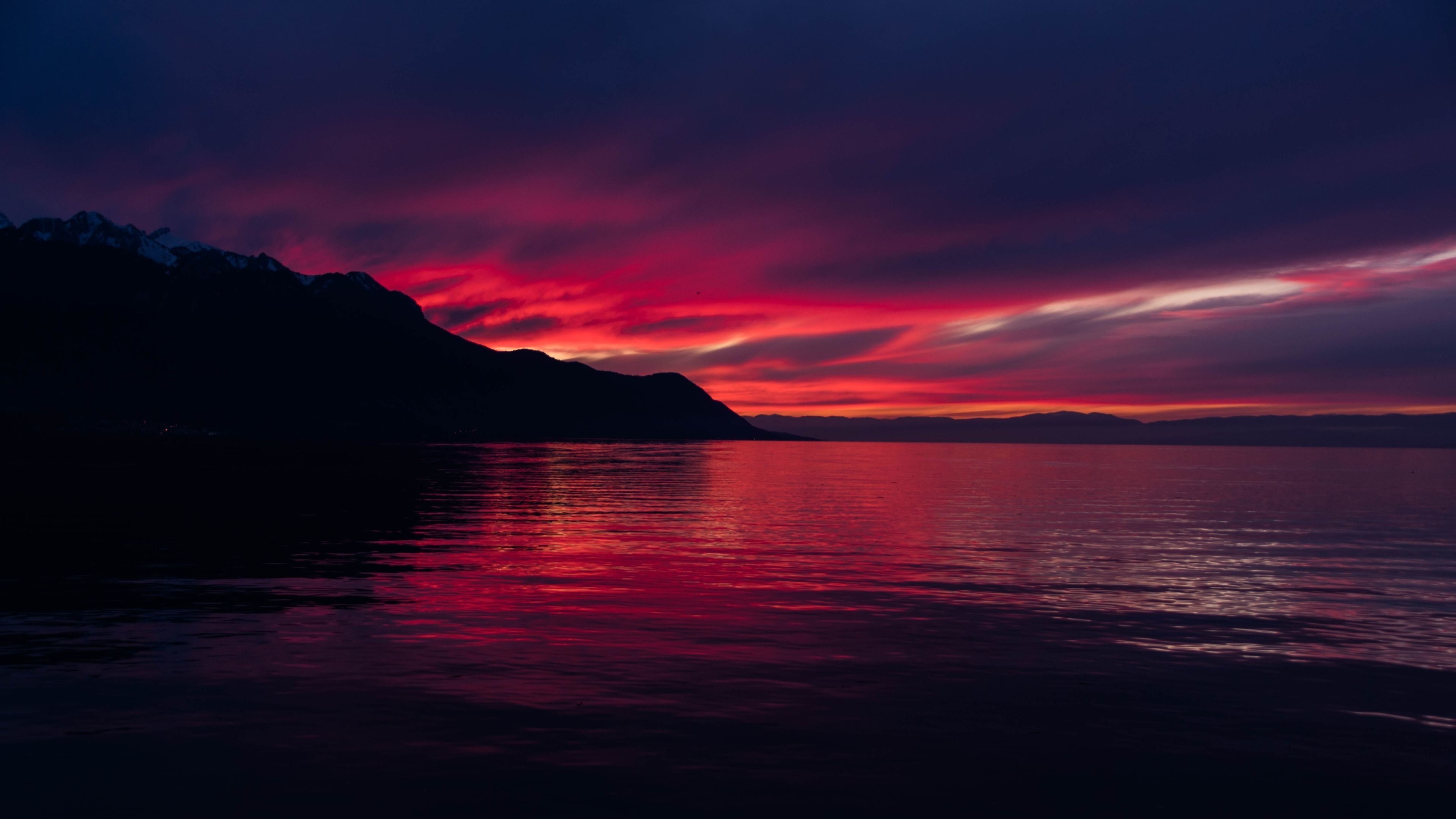 3840x2160 Dark Sunset Wallpaper Free Dark Sunset Background, Desktop