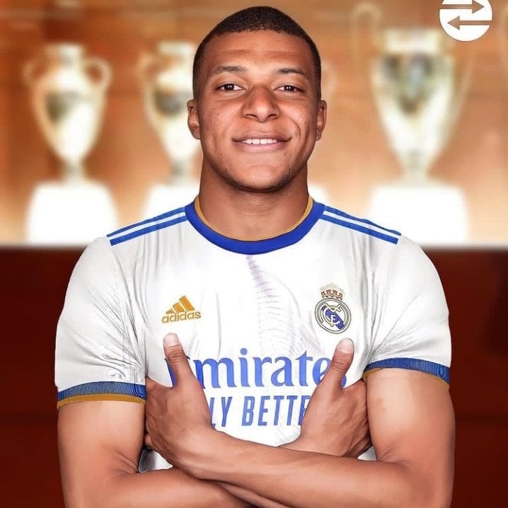 720x720 Mbappe Real Madrid wallpaper, Phone