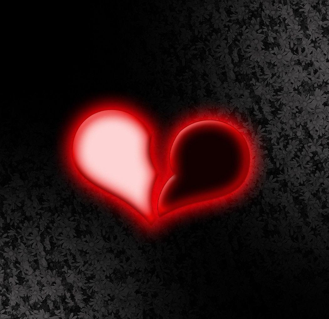 1050x1020 Half Heart Wallpaper Free Half Heart Background, Desktop