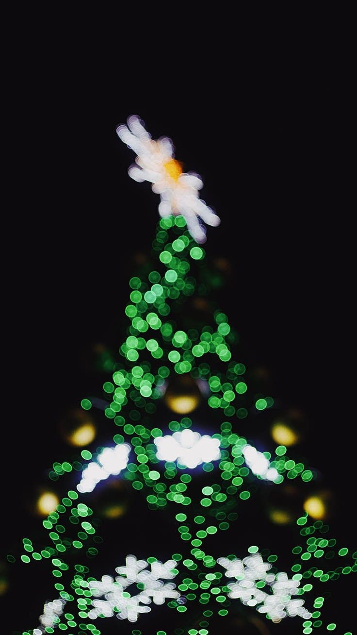 740x1310 Sparkly Christmas iPhone Xs Max Wallpaper, Phone