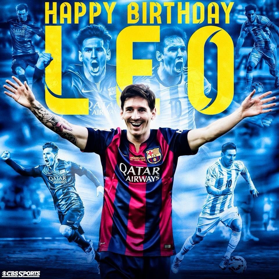 960x960 We love Messi! HAPPY BIRTHDAY LEO MESSI! ❤️. Messi birthday, Messi, Leo messi, Phone