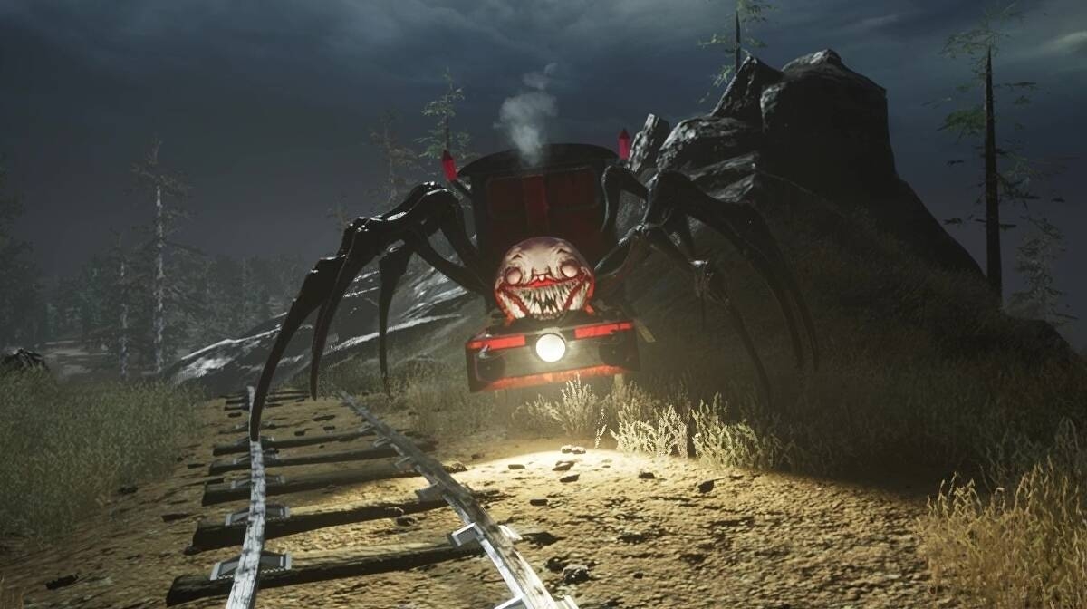 1200x680 Choo Choo Charles Is A Horror Game In Which You Fight An Evil Spider Train Named Charles With An Old Train Of Your Own, Desktop