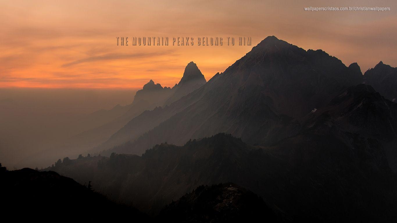 1370x770 The Mountain Peaks, Desktop