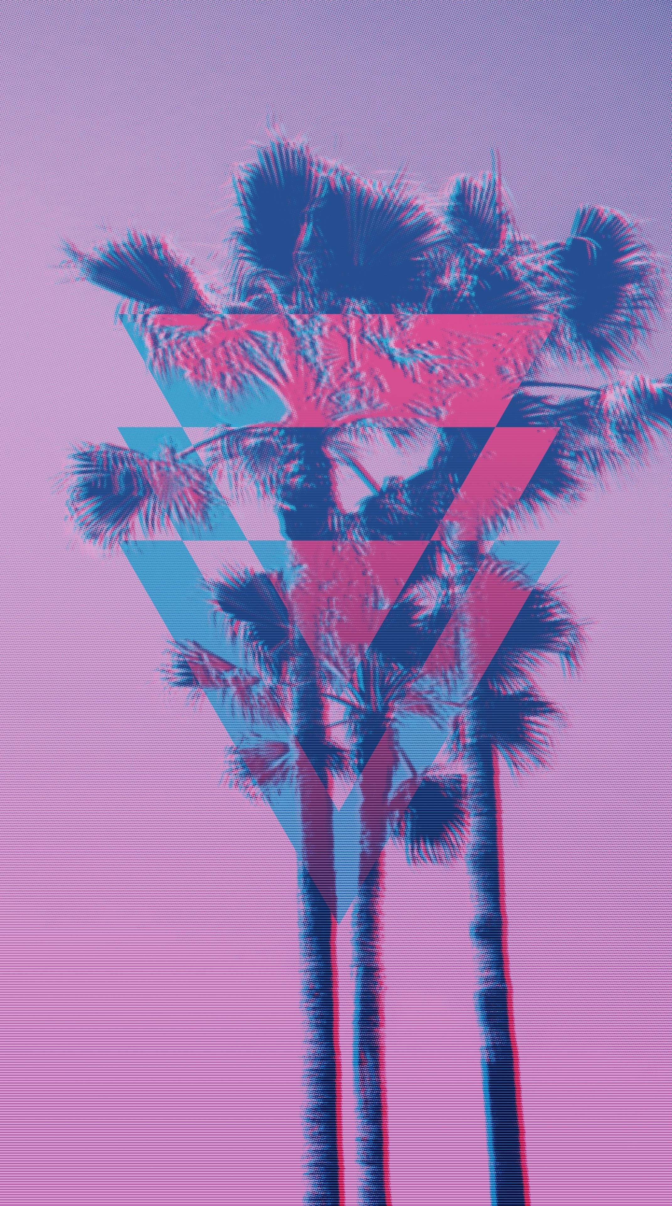 2150x3840 A quick Vaporwave phone wallpaper I made today. Vaporwave, Phone