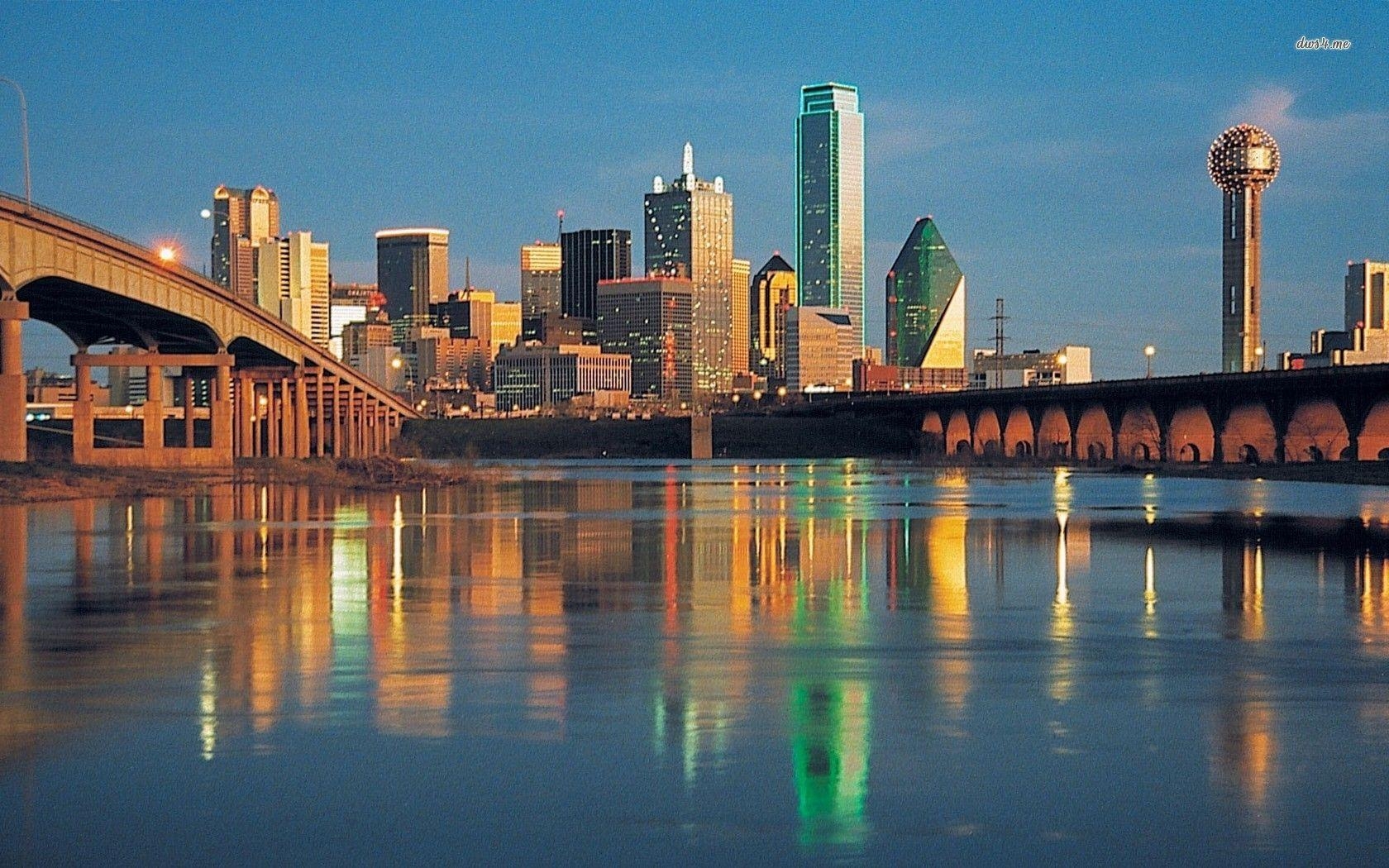 1680x1050 Dallas skyline HD wallpaper. Houston skyline, Dallas city, Dallas skyline, Desktop