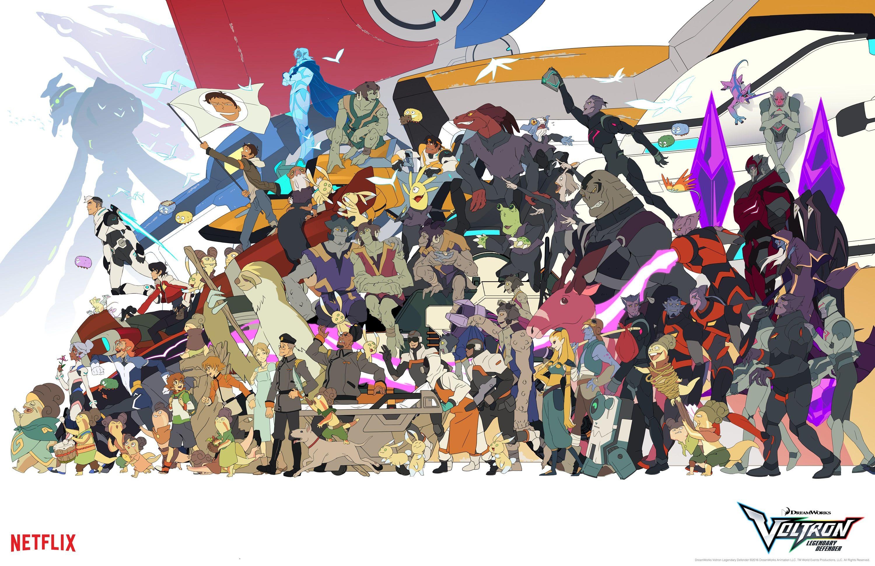 3000x1950 Voltron: Legendary Defender Image Anime Image Board, Desktop