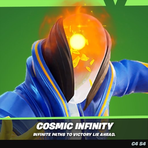 520x520 Cosmic Infinity Fortnite wallpaper, Phone