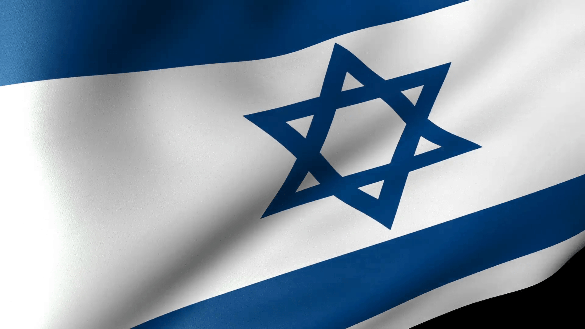 1920x1080 Israel Flag Waving Motion Background, Desktop