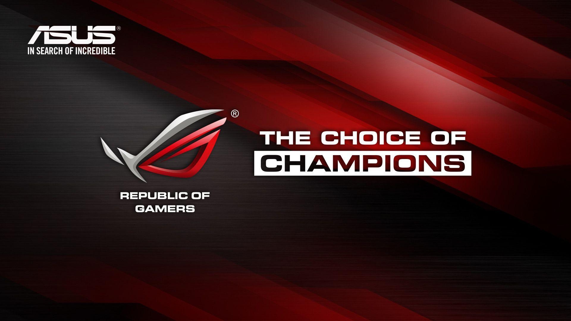 1920x1080 desktop wallpaper. ROG of Gamers Global, Desktop