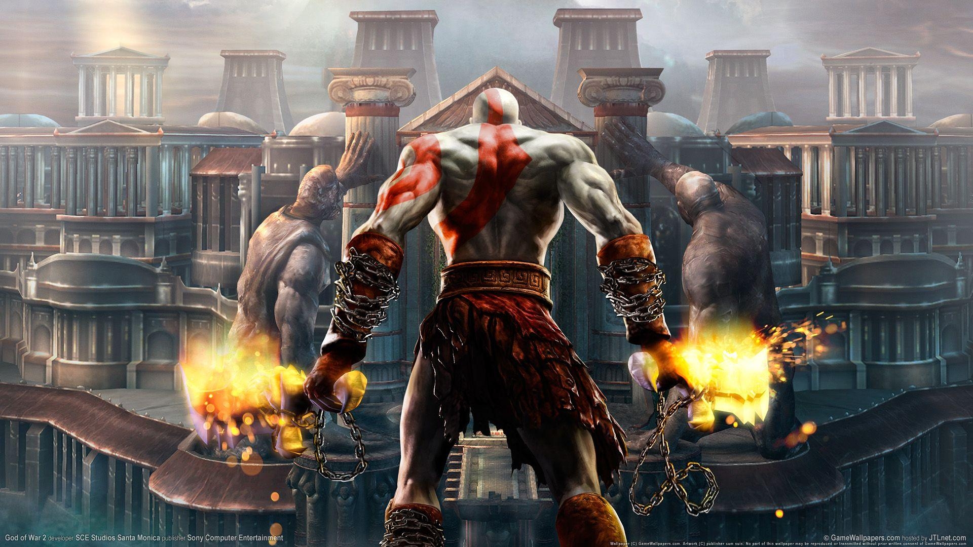 1920x1080 God of War 2 HD Wallpaper, Desktop