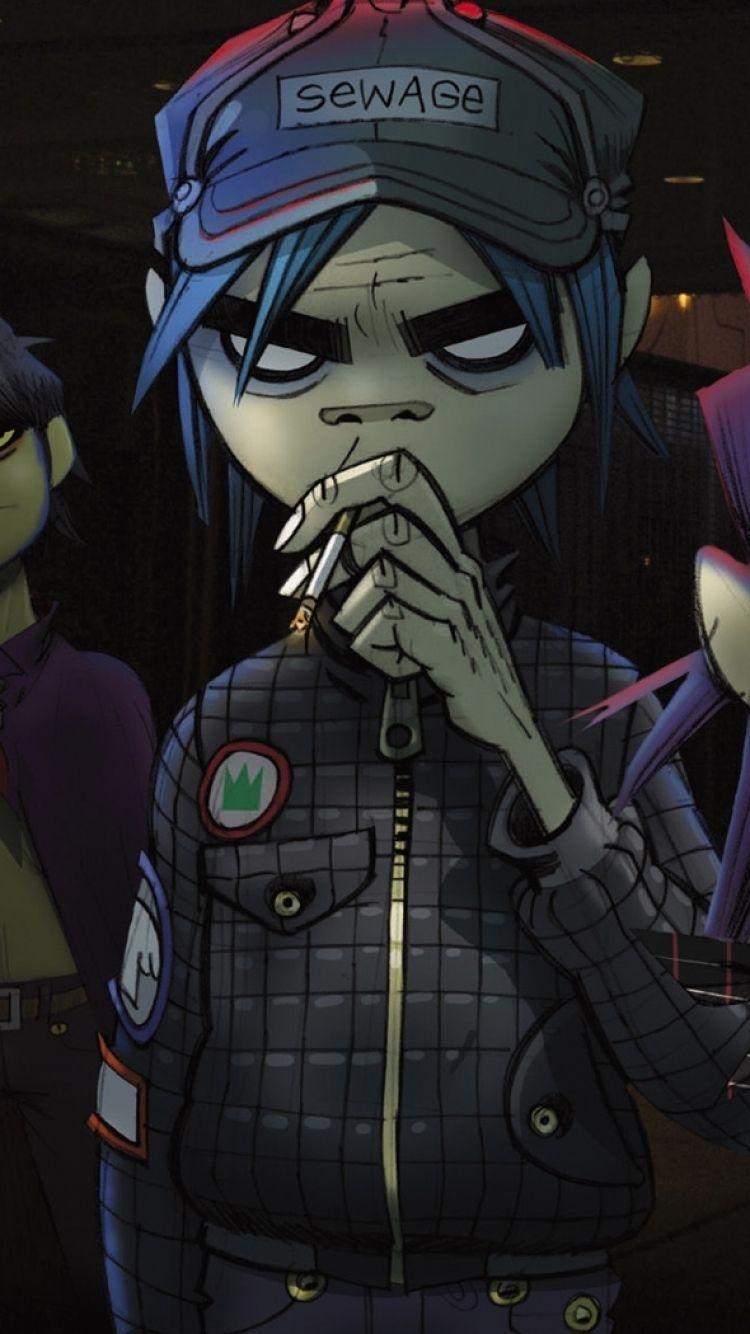 750x1340 IPhone 6 Gorillaz Wallpaper HD, Desktop Background, Phone