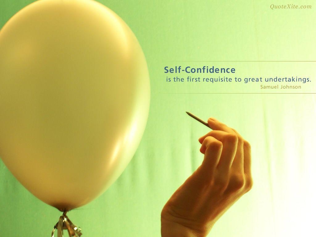 1030x770 Motivational Wallpaper on Self Confidence: Self confidence is, Desktop