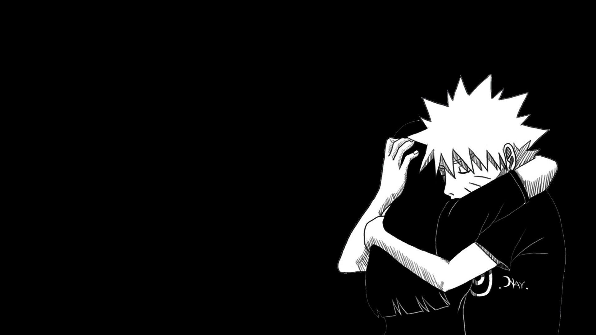 1920x1080 Naruto Black and White Wallpaper Free Naruto Black and White Background, Desktop