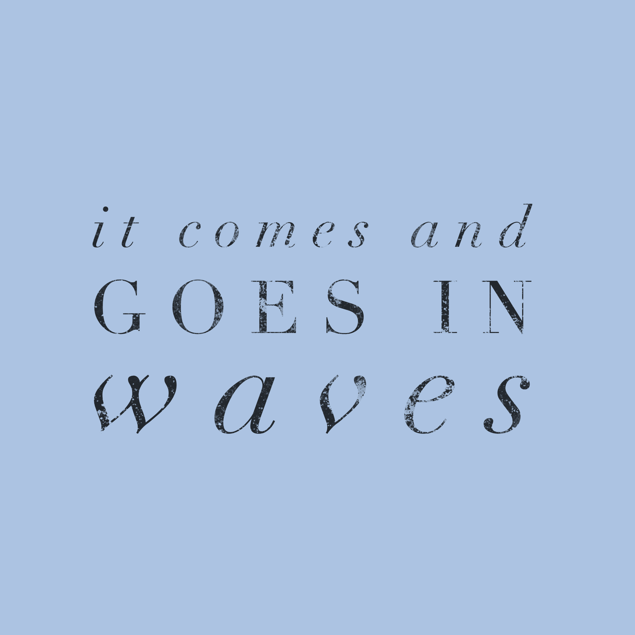 2050x2050 It comes and goes (Dean Lewis/ Waves), wallpaper, Phone