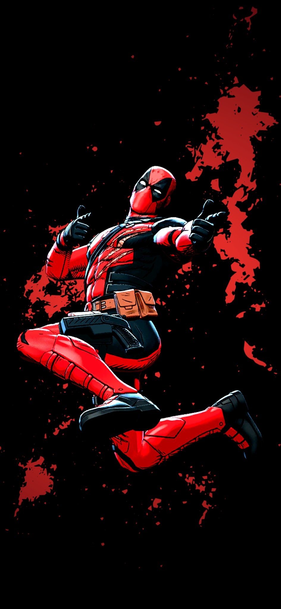 950x2050 Deadpool (Pen & Ink) Fortnite wallpaper, Phone