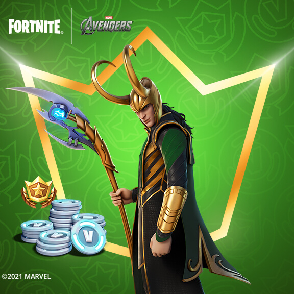 580x580 Loki Laufeyson Fortnite wallpaper, Phone