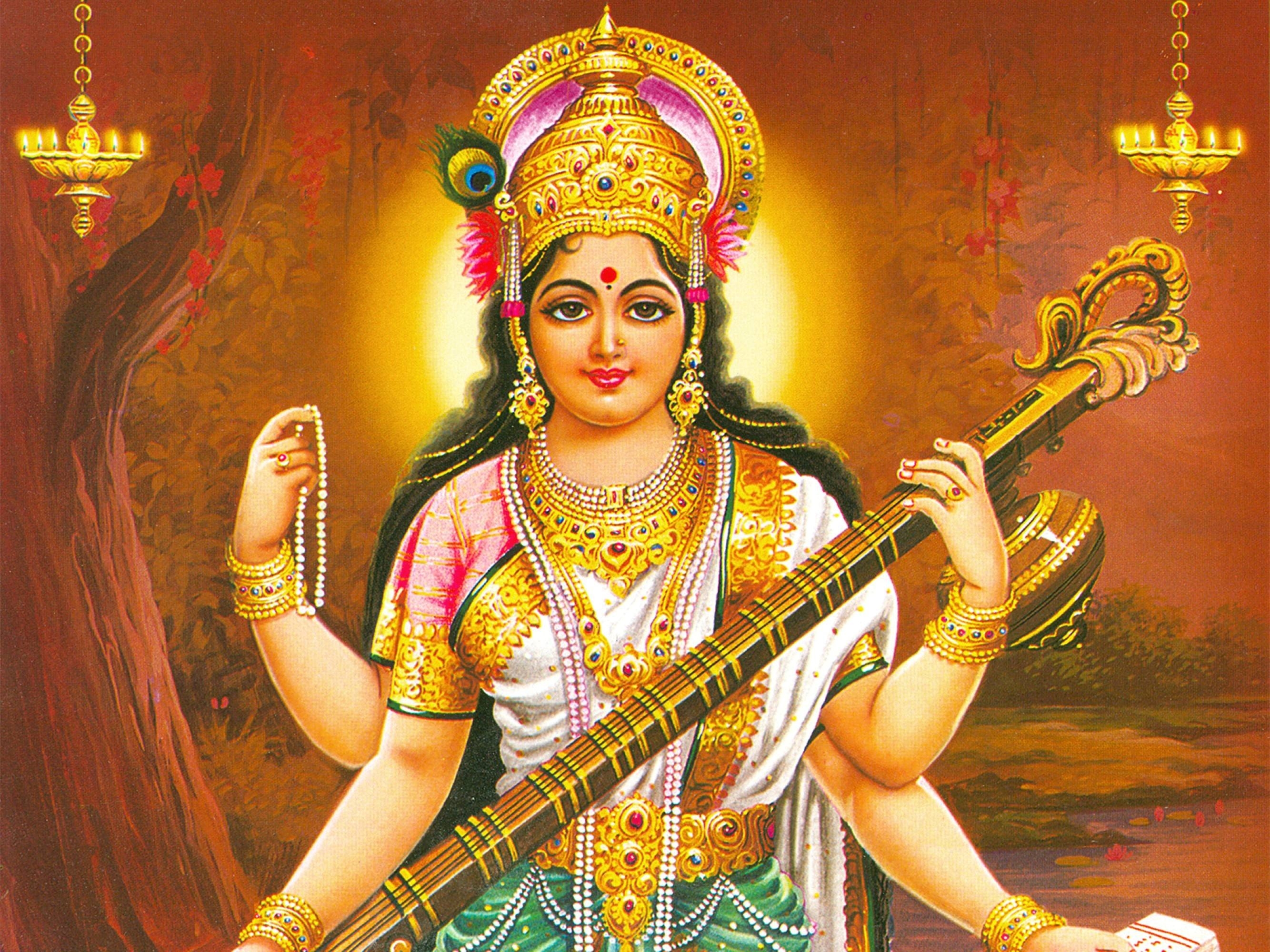 2670x2000 saraswati live wallpaper, Desktop