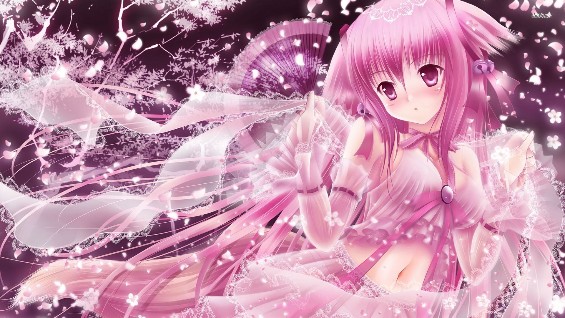 1920x1080 Pink Hair Wallpaper, Desktop