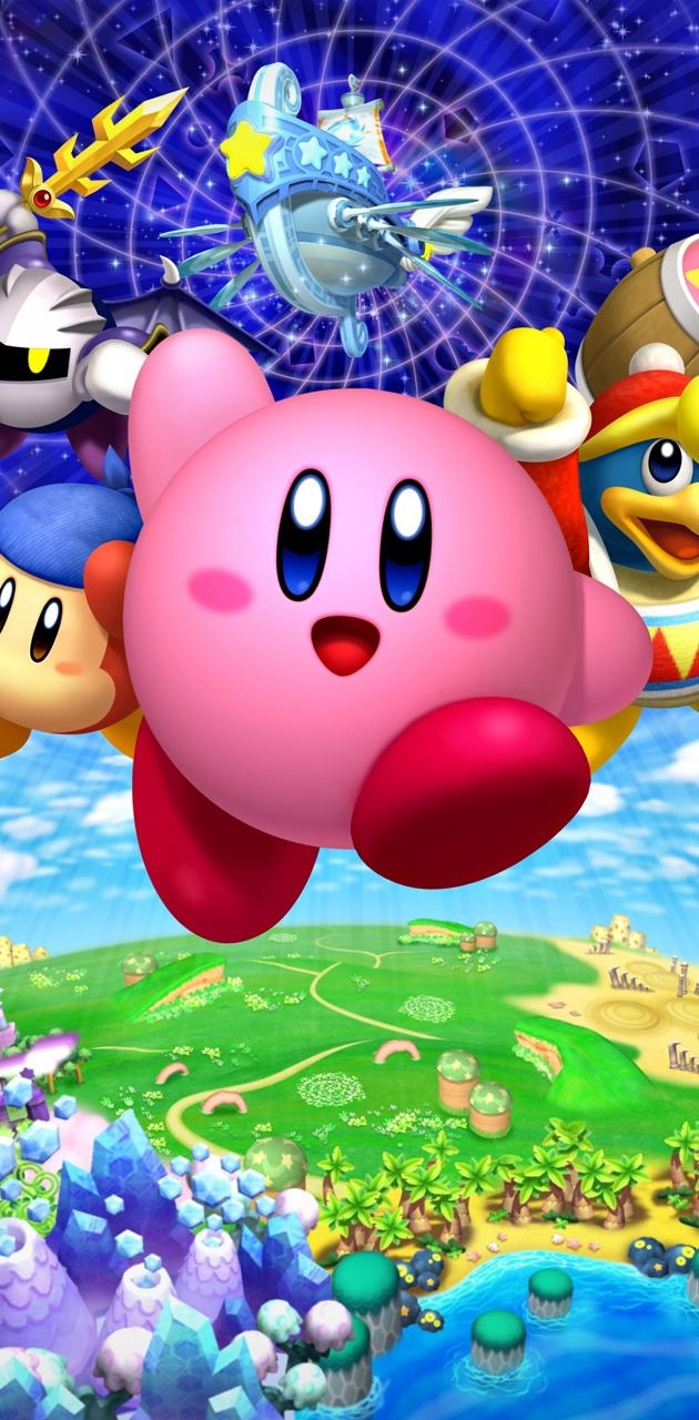 630x1280 Kirby wallpaper, Phone