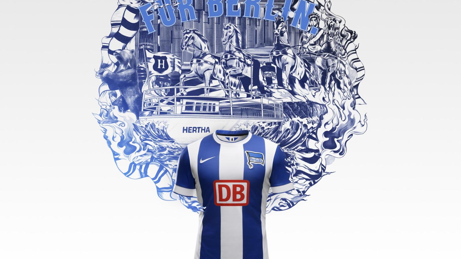 1600x900 Nike And Hertha BSC Berlin Unveil New Home And Away Kits For 2014 15, Desktop