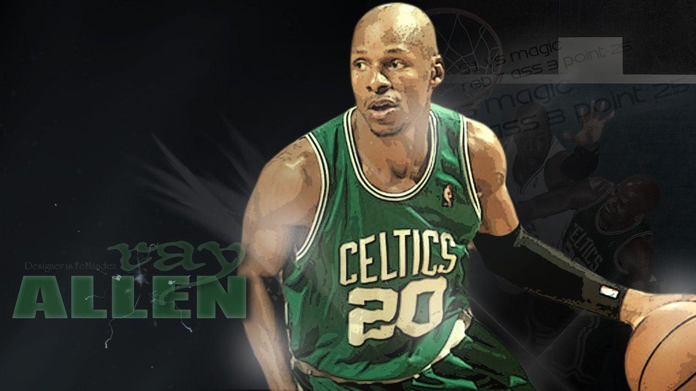 1370x770 Ray Allen Wallpaper, Desktop