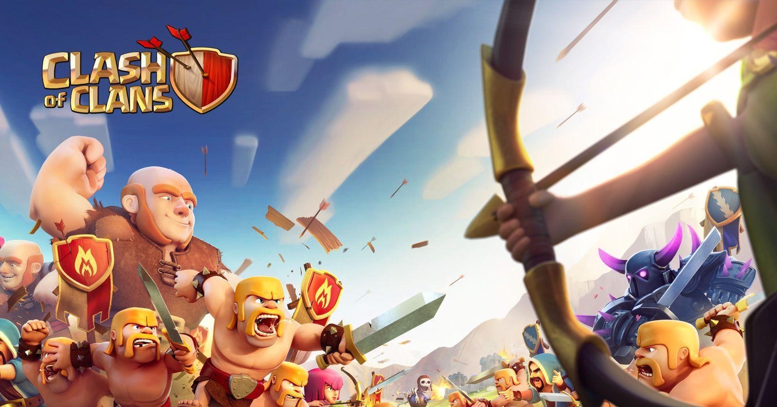 1600x840 Clash of Clans, Desktop