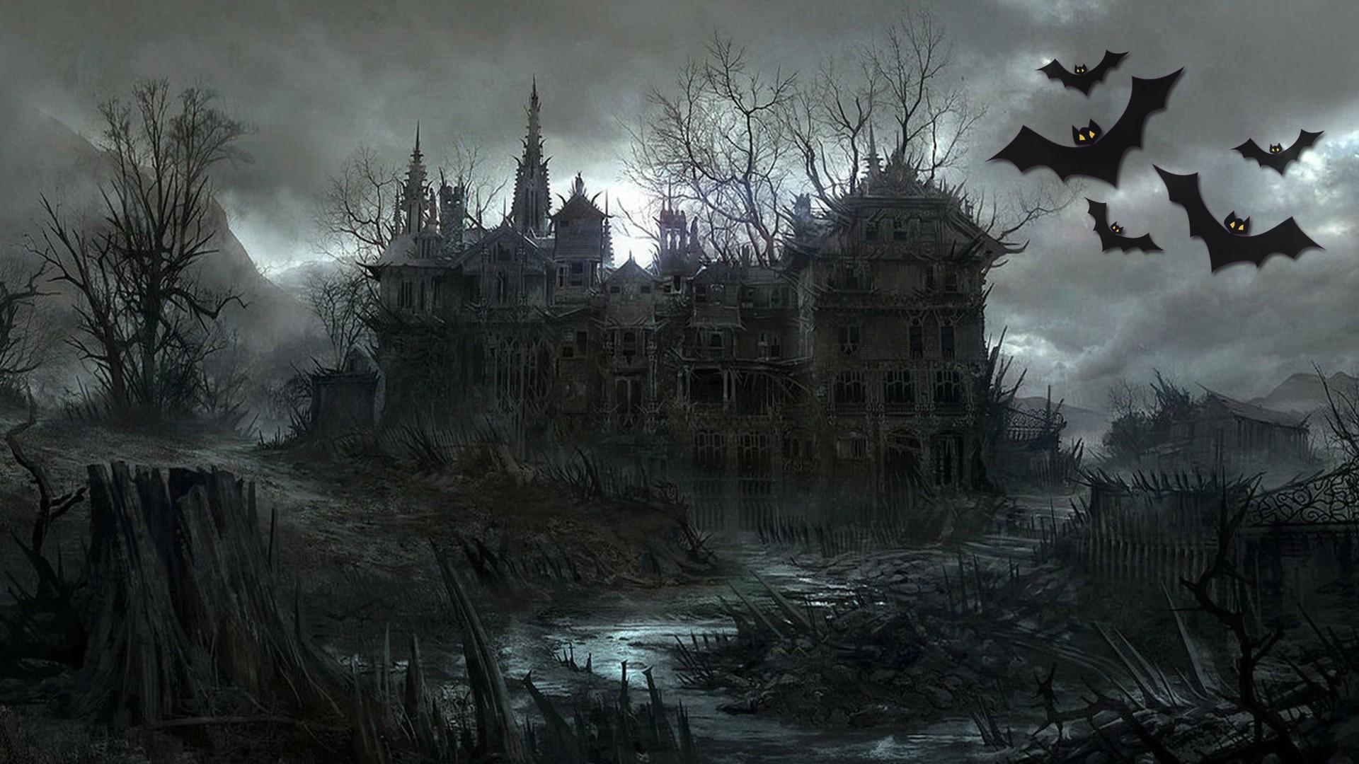 1920x1080 Halloween Bat HD Desktop Wallpaper 34658, Desktop