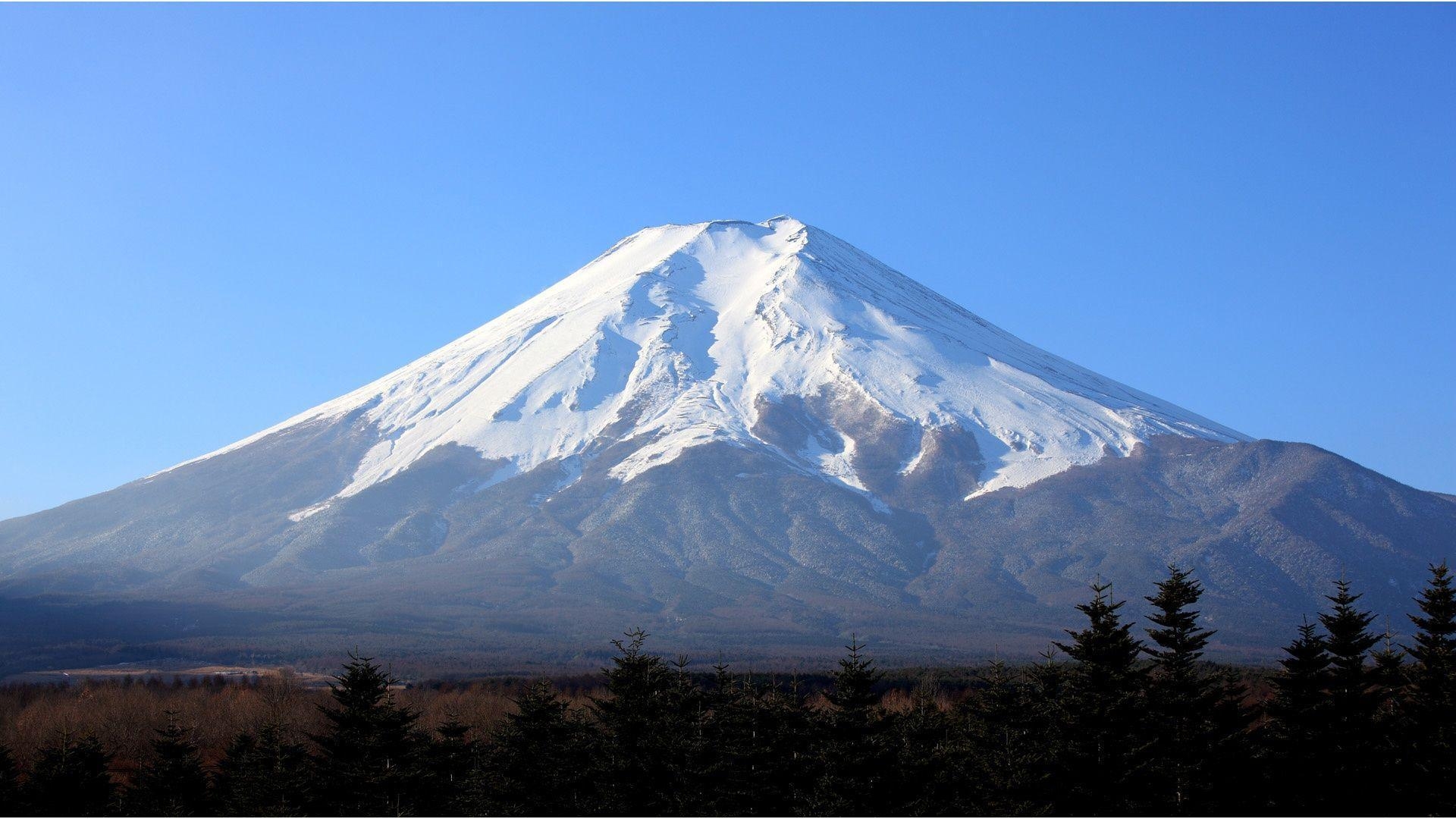 1920x1080 Mount Fuji Full of Snow Wallpaper HD Wallpaper, Desktop