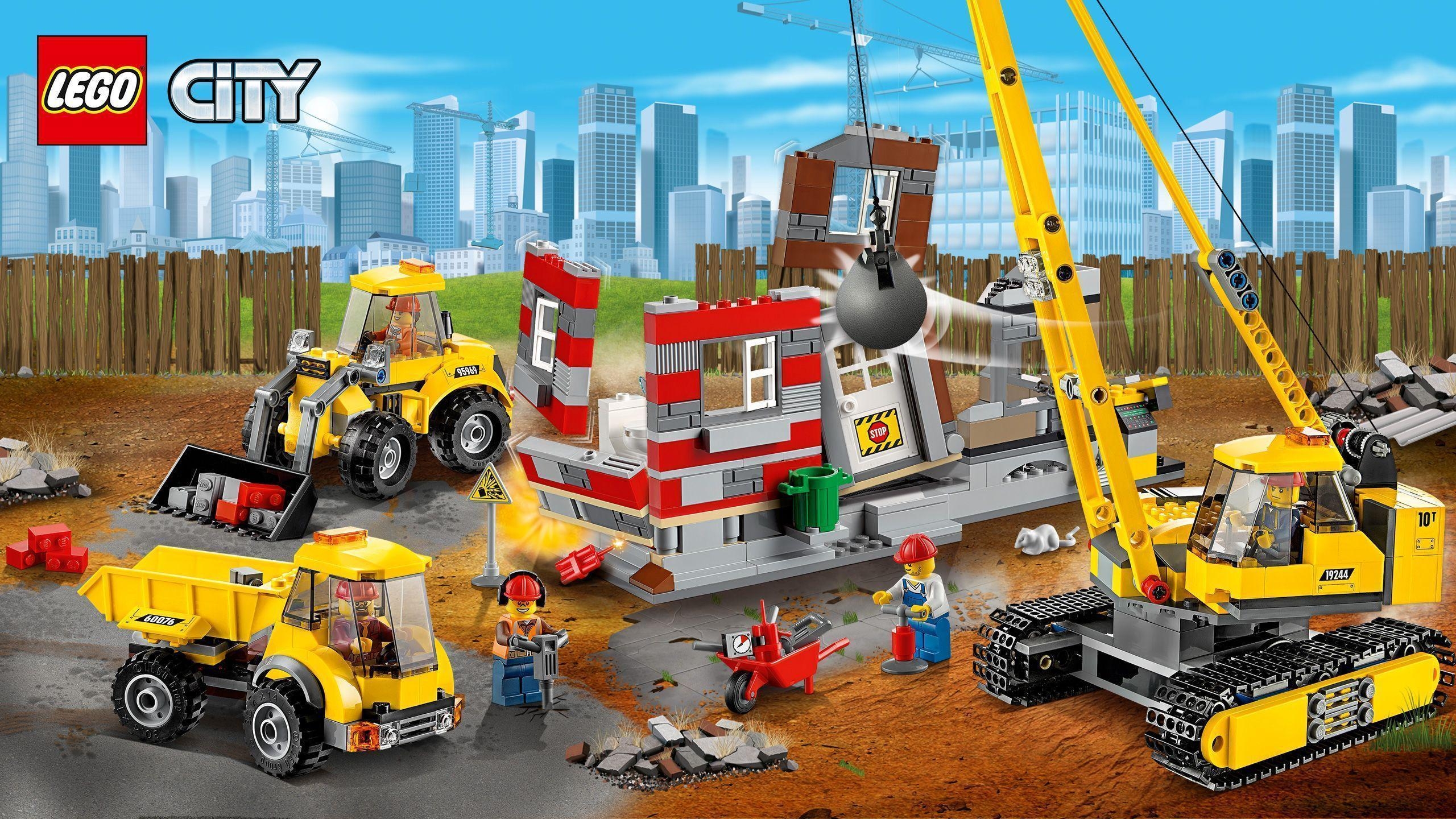 2560x1440 Wallpaper® City Activities LEGO.com, Desktop