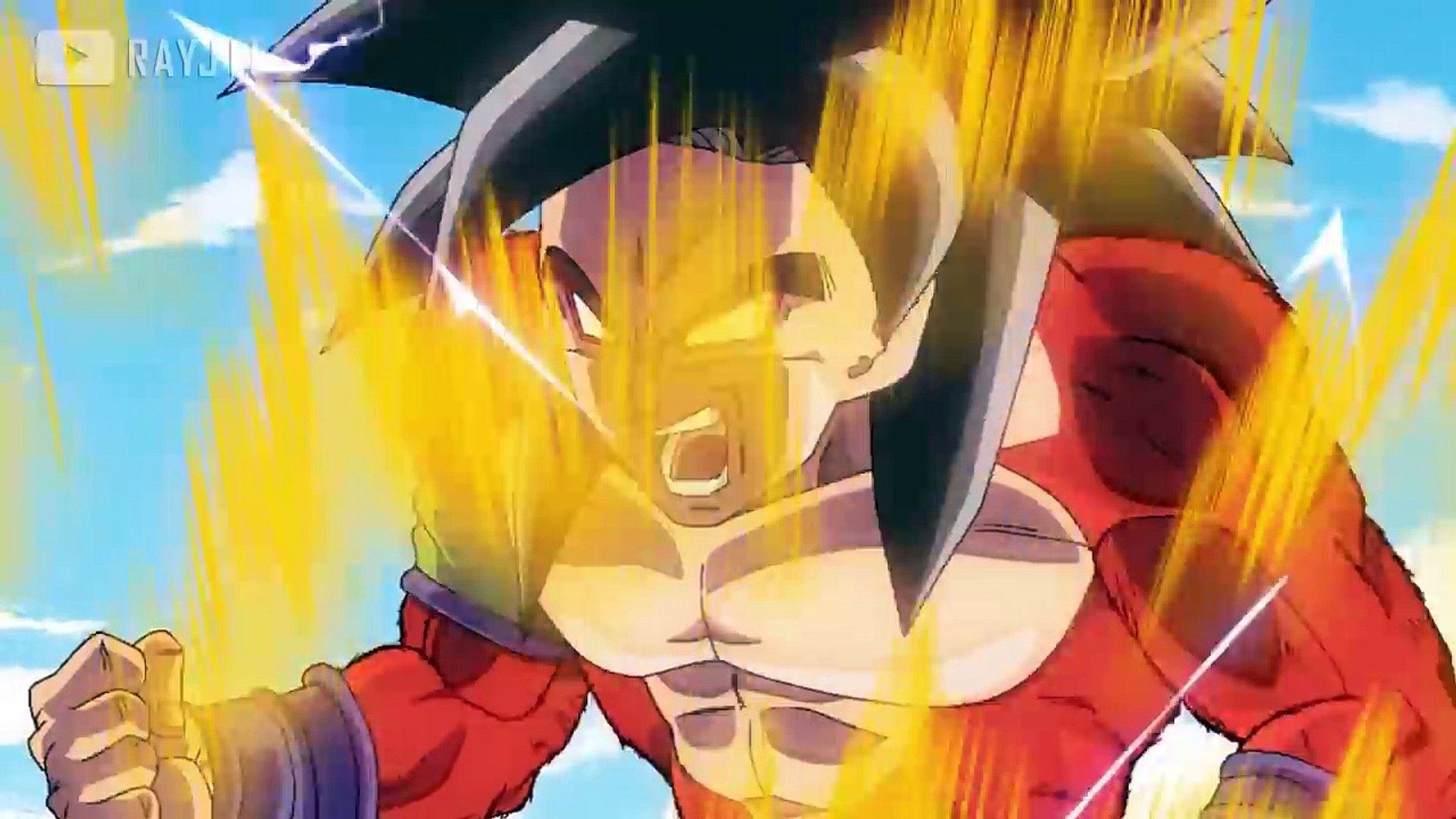 1920x1080 Dragon Ball AF, transformation Sangoku en Super Saiyan 5éo, Desktop