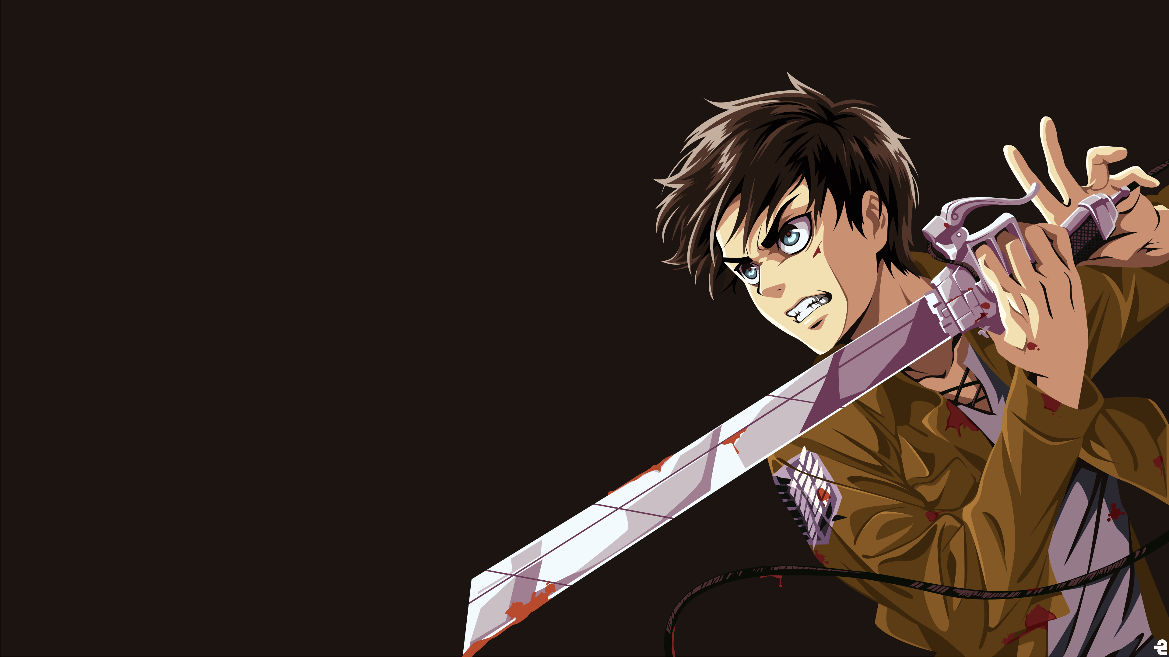 3840x2160 Free download Eren Yeager Shingeki no Kyojin 4k Ultra HD Wallpaper [] for your Desktop, Mobile & Tablet. Explore Eren Yeager Wallpaper. Eren Yeager Wallpaper, Eren and Levi Wallpaper, Desktop