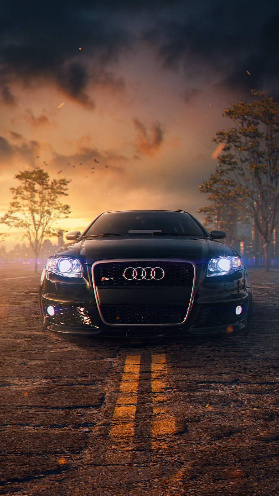 900x1600 Audi RS4 Wallpaper, iPhone Wallpaper, Phone