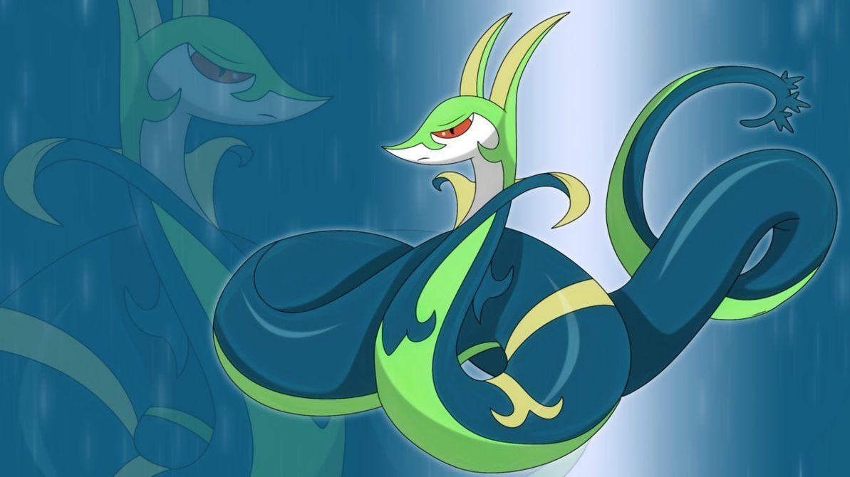 1200x670 shiny Serperior wallpaper, Desktop