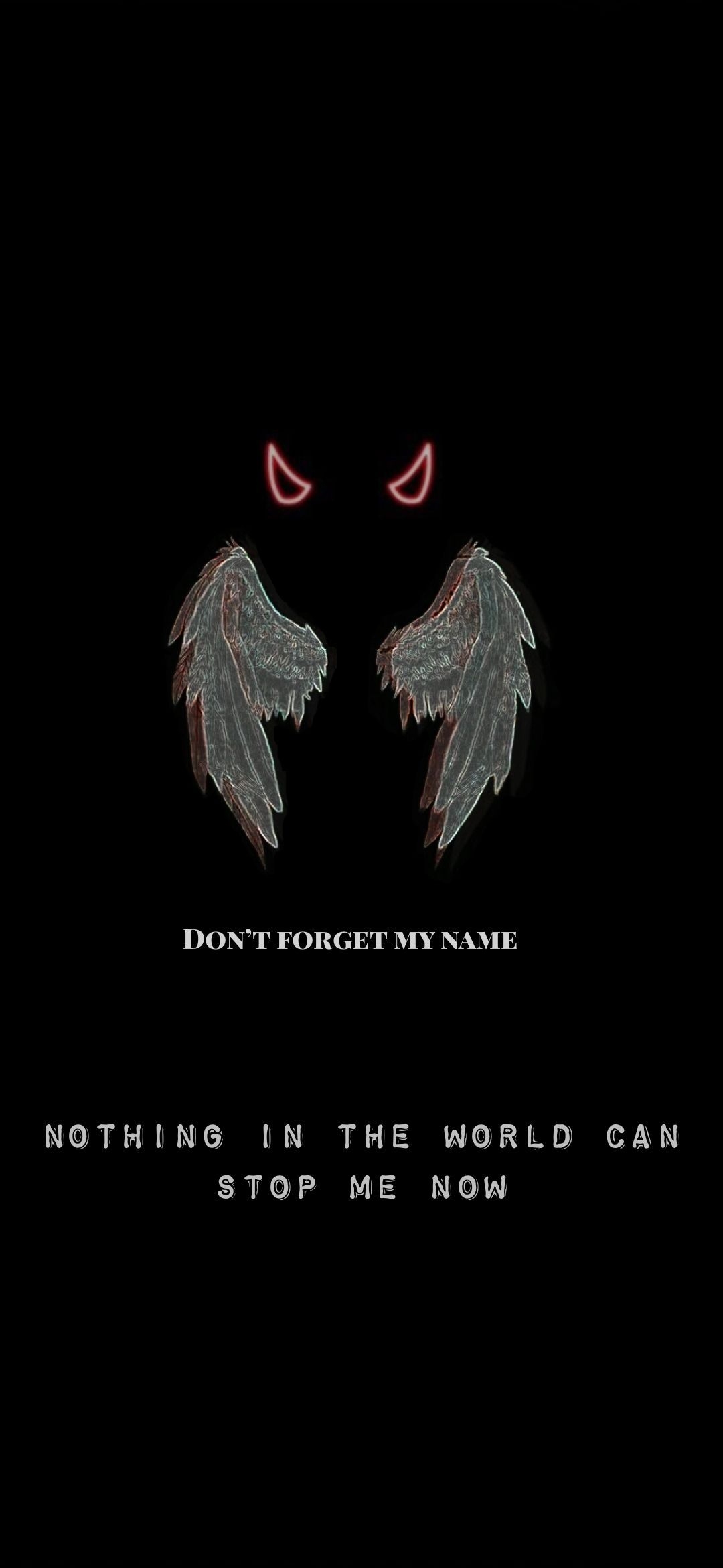 1080x2340 Angels and Demons Wallpaper. Black wallpaper iphone dark, Emo wallpaper, Scary wallpaper, Phone