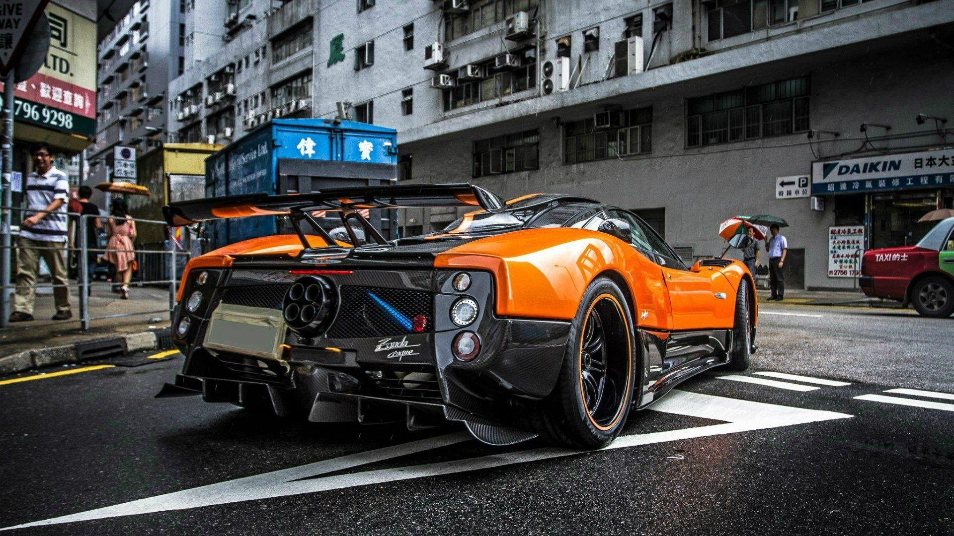 1920x1080 Pagani Zonda, HD Cars, 4k Wallpaper, Image, Background, Photo, Desktop