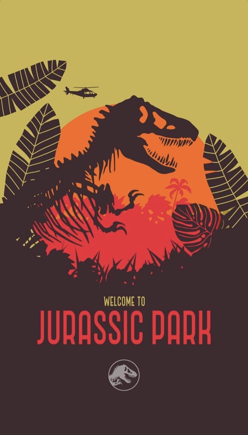 830x1450 Welcome to Jurassic Park #JurassicPark #Wallpaper. Jurassic park poster, Jurassic park, Dino park, Phone