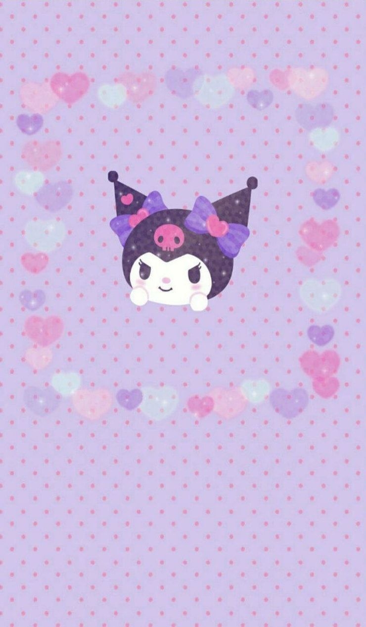 740x1270 Aesthetic Kuromi Wallpaper Free HD Wallpaper, Phone