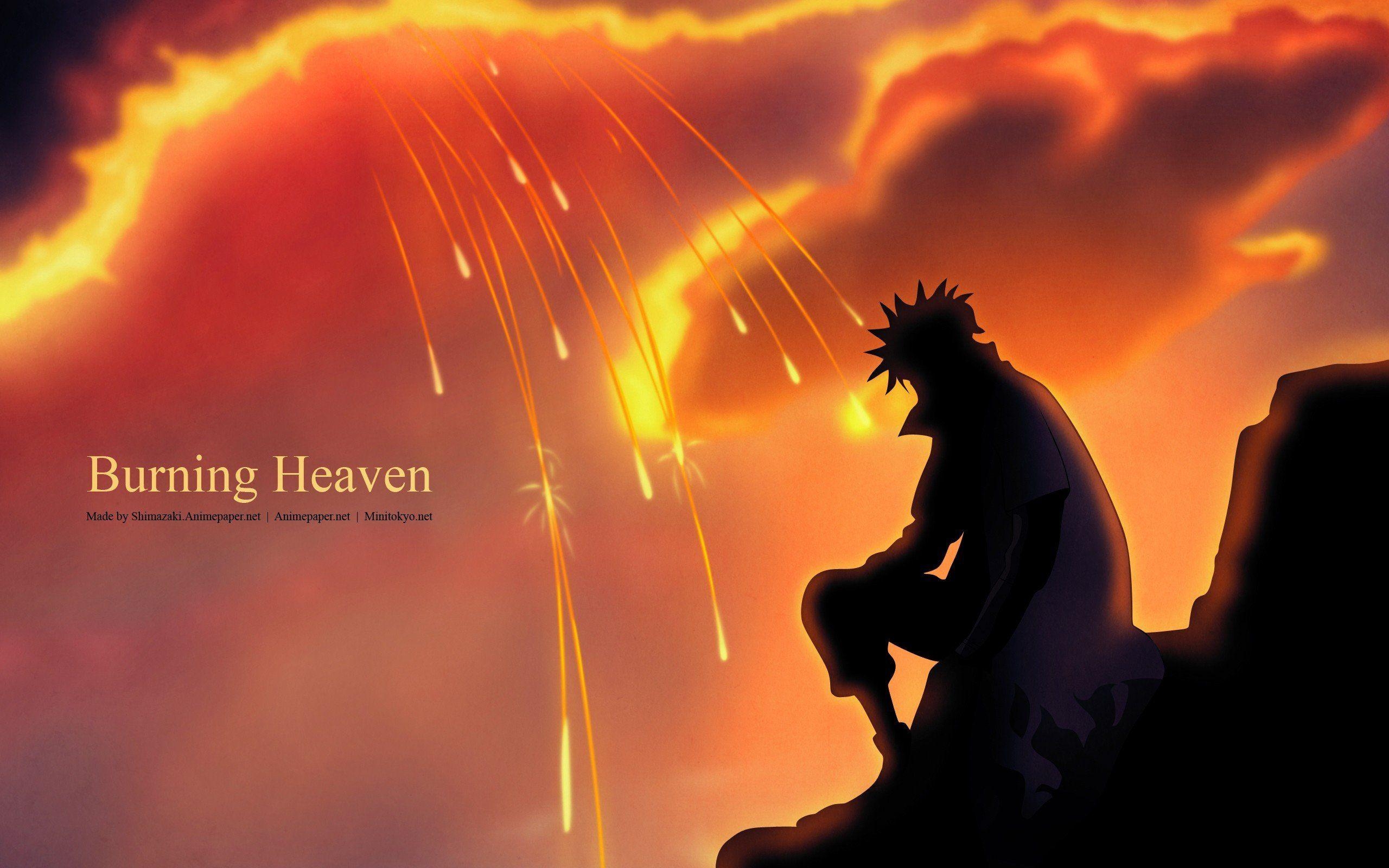 2560x1600 Naruto Shippuuden, Manga, Anime, Namikaze Minato, Silhouette HD, Desktop